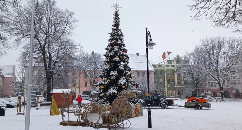 Sylwester na kamiennogórskim rynku