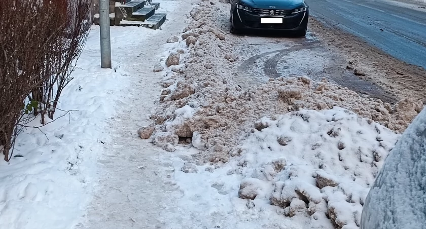 Przerzucanie śniegu
