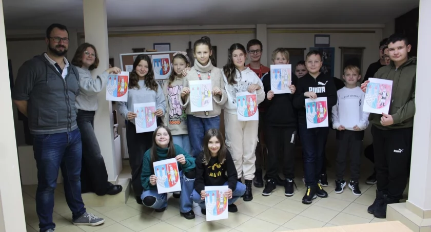 Poznali ciekawą historię herbu Kamiennej Góry. 
