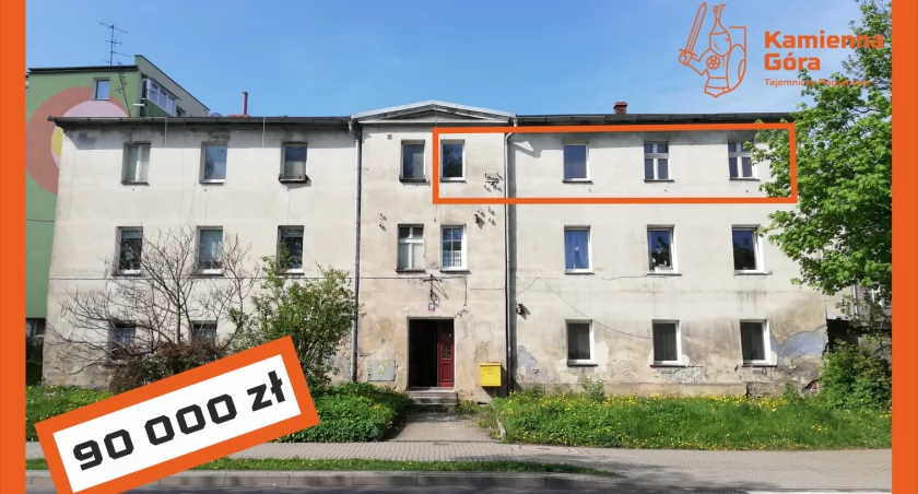 Ogłoszenie przetarg lokal mieszkalny ul. T. Kościuszki 20/8 Kamienna Góra