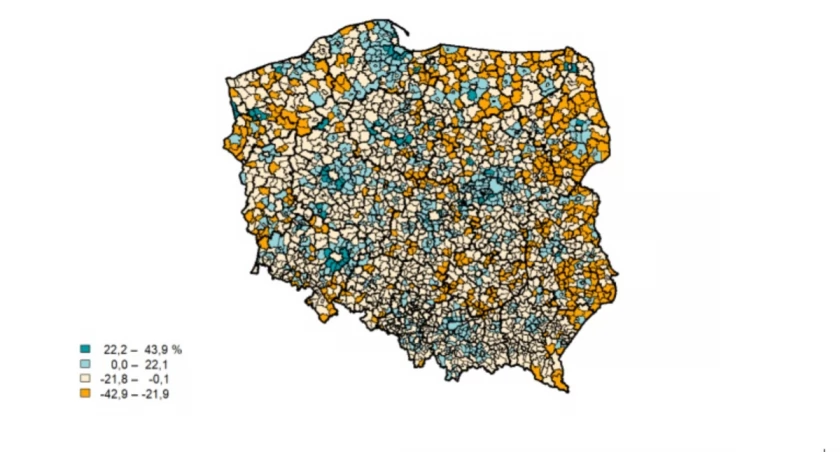 Jak zmieni się liczba mieszkańców w powiecie kamiennogórskim?