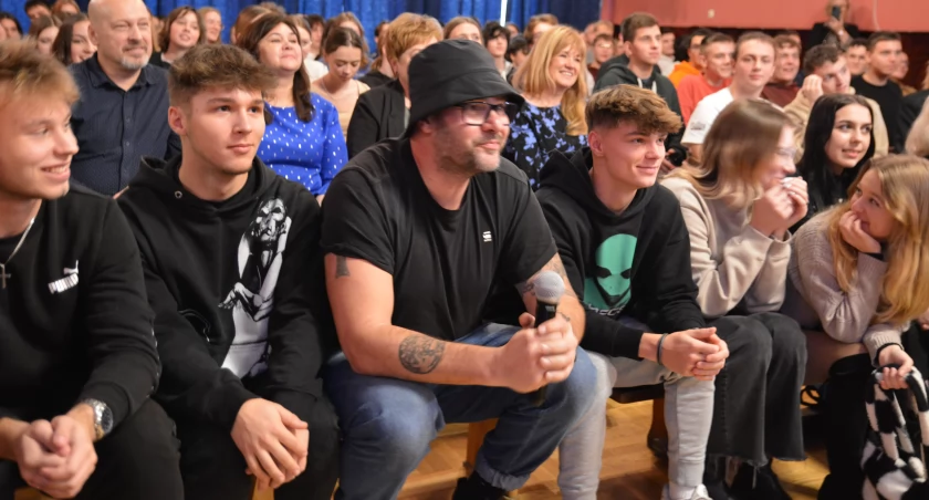 Gwiazda w kamiennogórskim ogólniaku