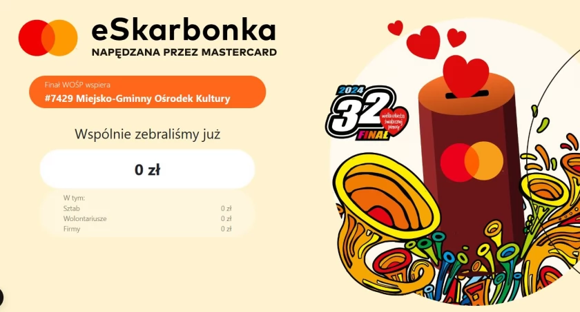 Lubawska eSkarbonka dla WOŚP