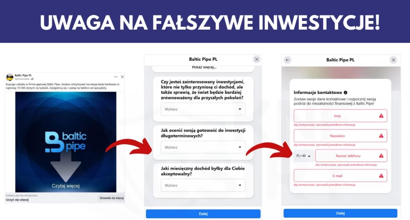 Uwaga na nowy wariant oszustwa inwestycyjnego