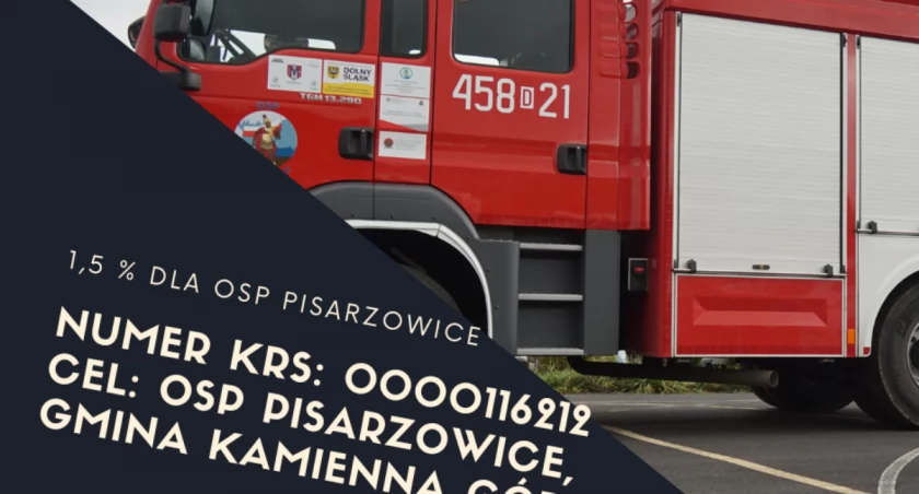 1,5 % podatku dla OSP Pisarzowice