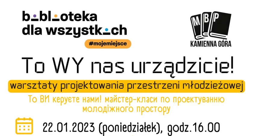 Projektowanie przestrzeni w kamiennogórskiej bibliotece