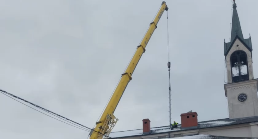 Zdemontowana antena