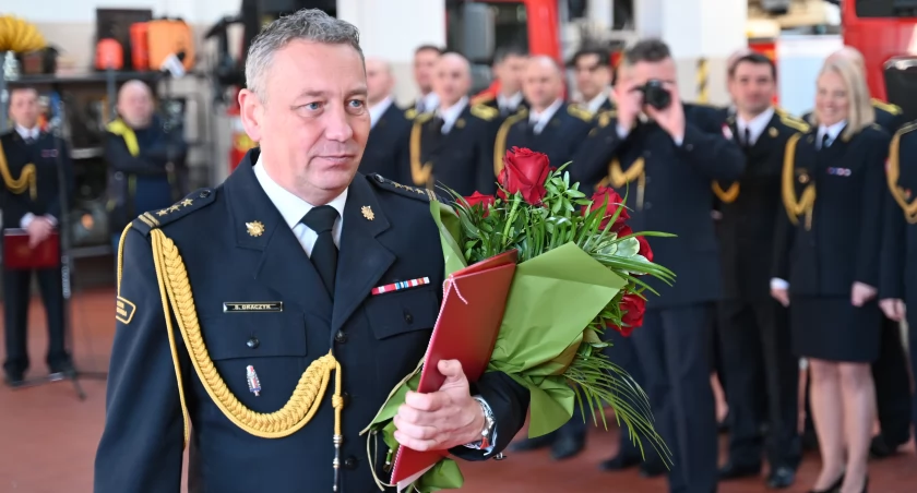 Zmiana komendanta kamiennogórskich strażaków