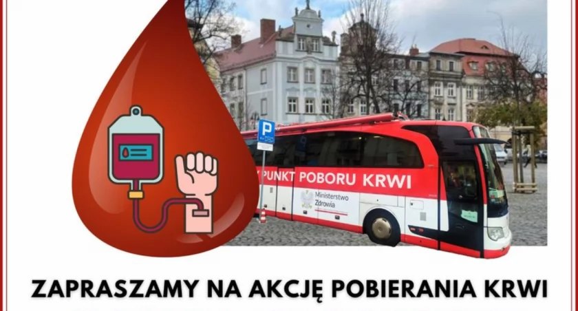 18 marca - pobór krwi