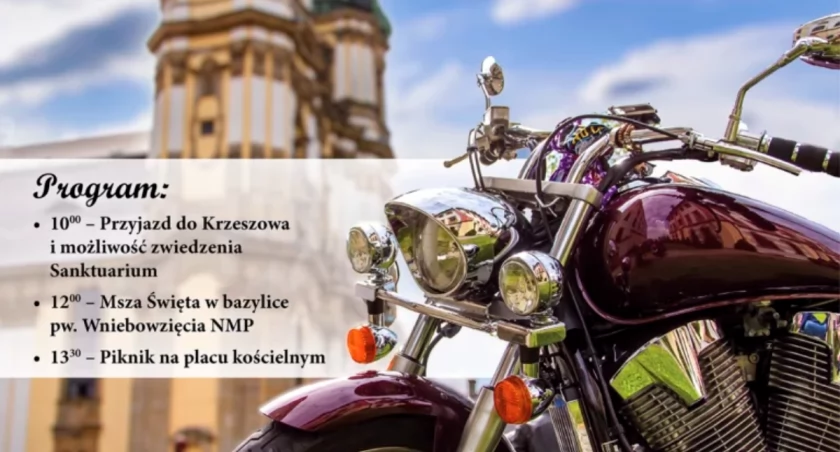 Motocykliści przyjadą do Krzeszowa