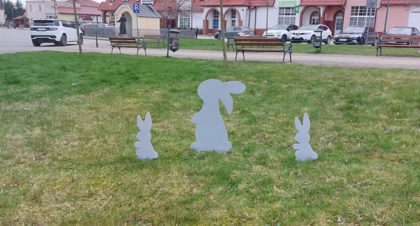 Zające i baranki w Krzeszowie