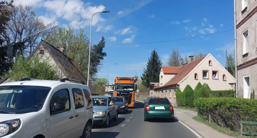 Utrudnienia na wjeździe do Kamiennej Góry