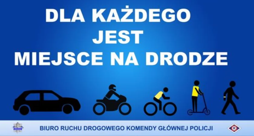 Dla każdego jest miejsce na drodze