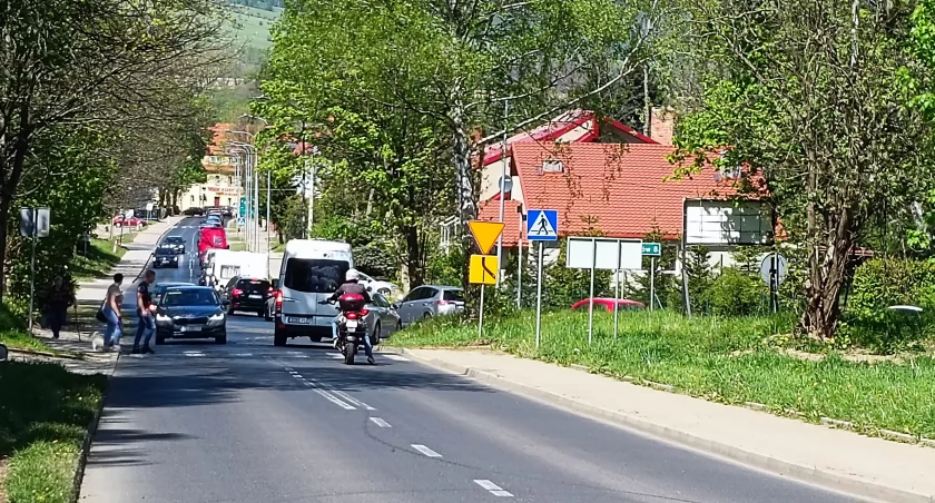 Duże natężenie ruchu