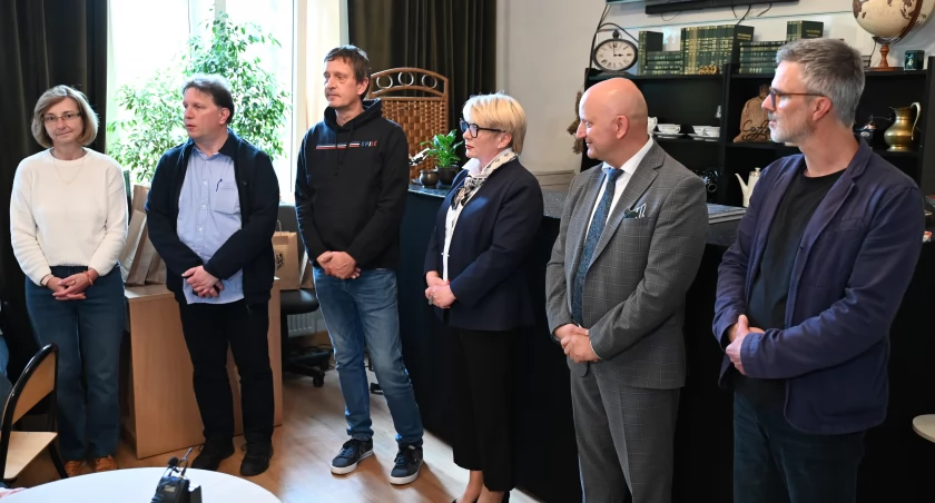 Wizyta niemieckich uczniów w kamiennogórskim 