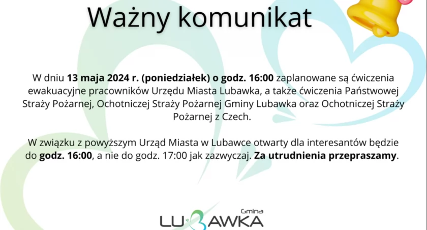 Lubawski urząd czynny do 16:00