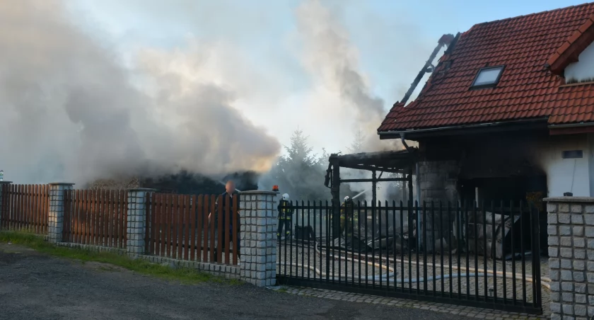 Pożar w Dębrzniku