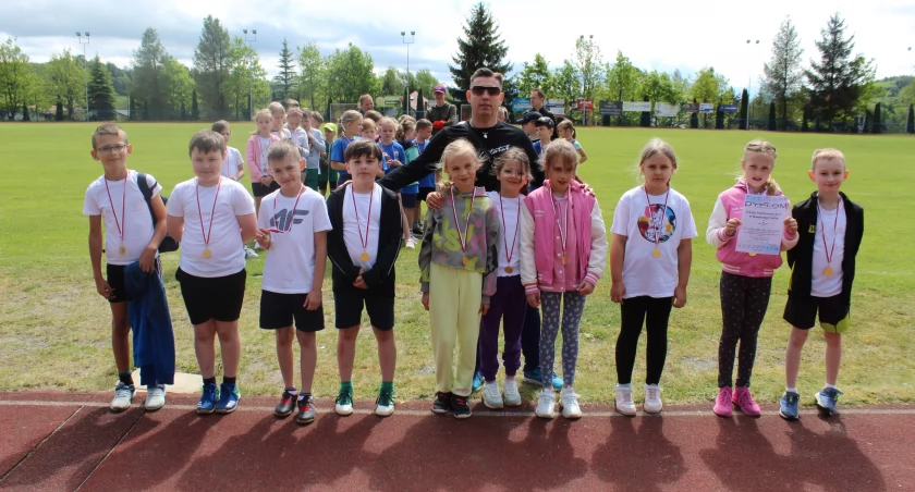 Lekkoatletyczne zmagania drugoklasistów