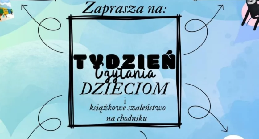 Biblioteka na chodniku w Lubawce