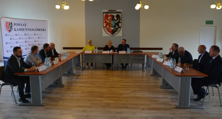 Spotkanie samorządowców z powiatu kamiennogórskiego i okolic