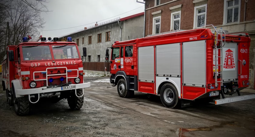 Leszczyniec z nowym wozem