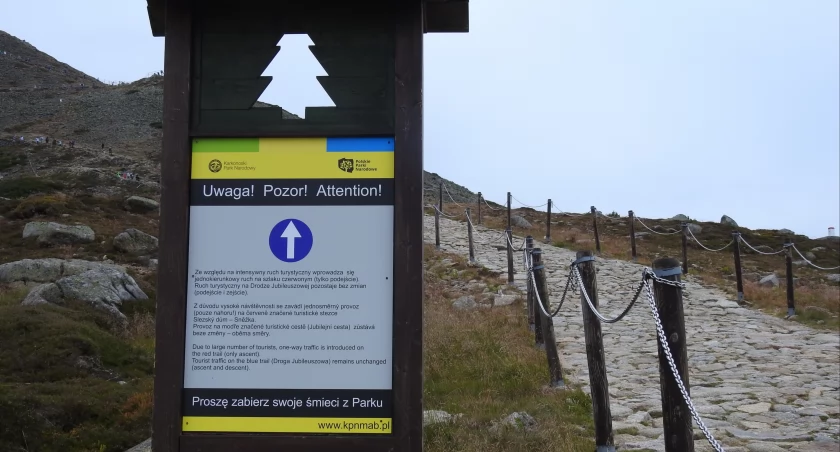 Zmiany na szlakach w Karkonoskim Parku Narodowym