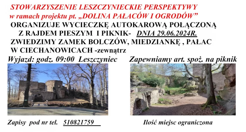 Wycieczka z leszzynieckim stowarzyszeniem
