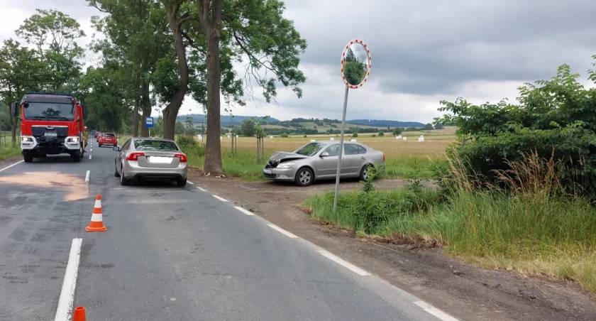 Zderzenie na wysokości Pisarzowic