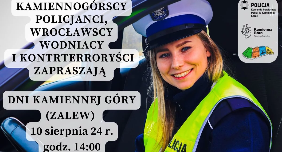 Policjanci zapraszają nad zalew