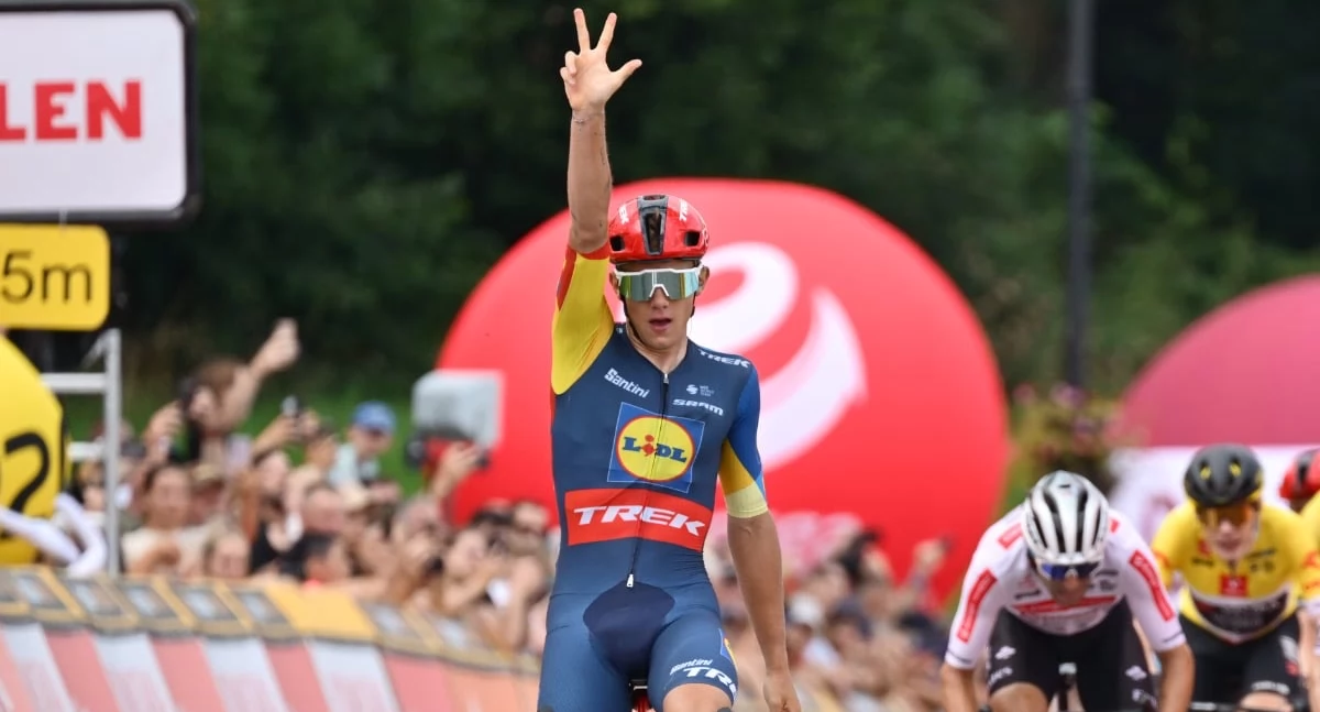 Fenomenalny Thibau Nys z hat trickiem w 81. Tour de Pologne!