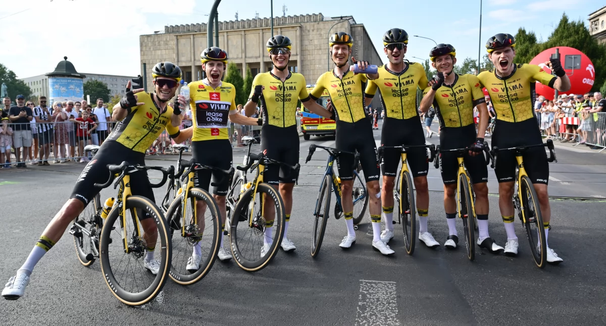 Team Visma | Lease a Bike bierze wszystko w Krakowie!