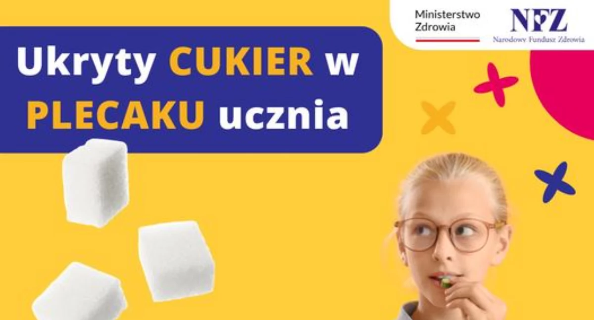 Ukryty cukier w plecaku ucznia