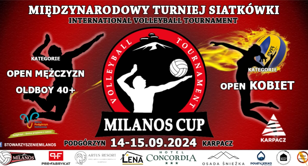 Międzynarodowy Turniej Siatkówki Milanos Cup 2024 w Karpaczu i Podgórzynie