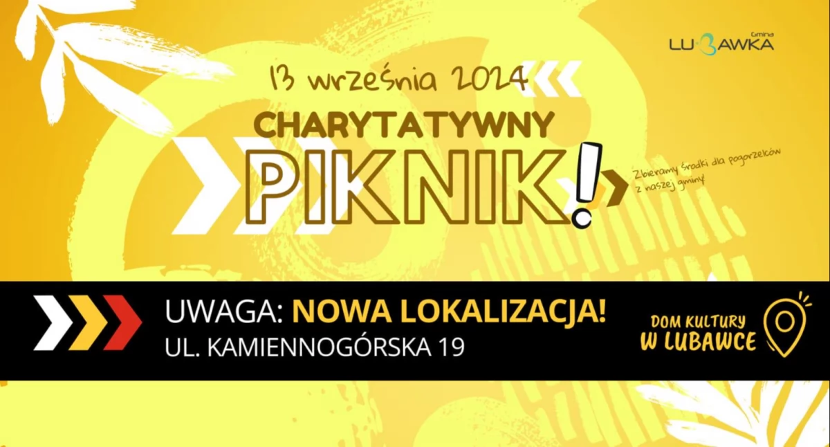 Uwaga, zmiana lokalizacji pikniku