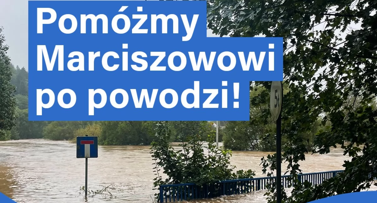 Zbiórka dla powodzian z gminy Marciszów