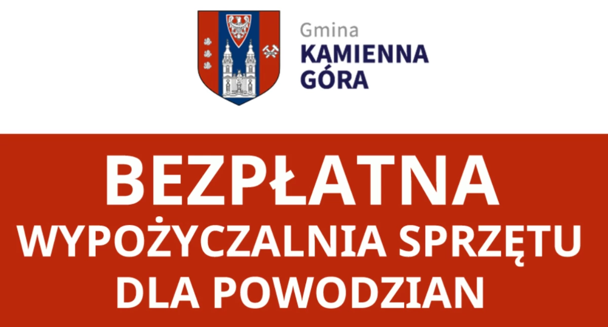 Bezpłatna wypożyczalnia sprzętu dla powodzian