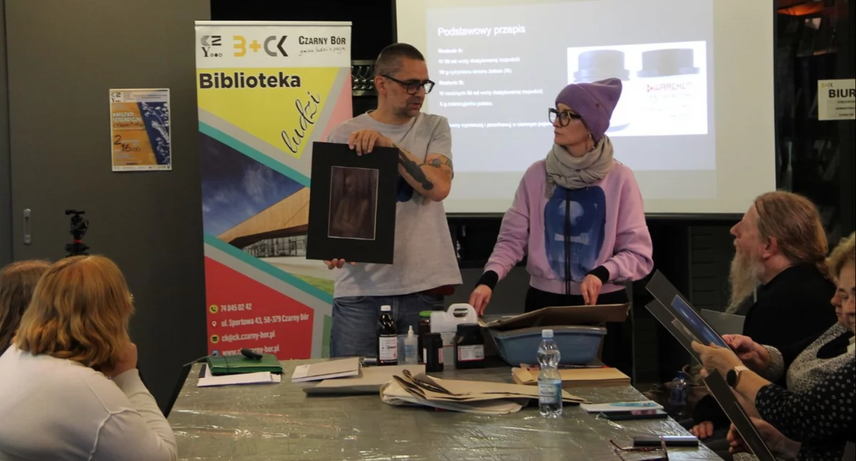 Cyjanotypia w bibliotece? 