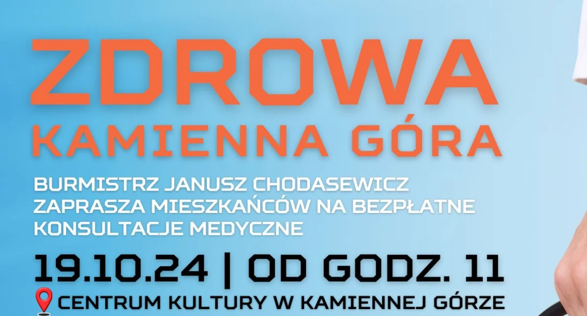 Zdrowa Kamienna Góra - bezpłatne konsultacje medyczne