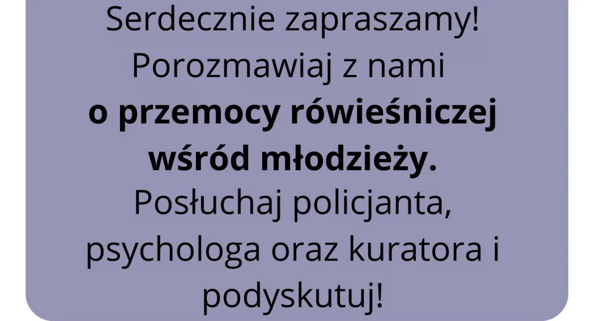 Debata o przemocy rówieśniczej
