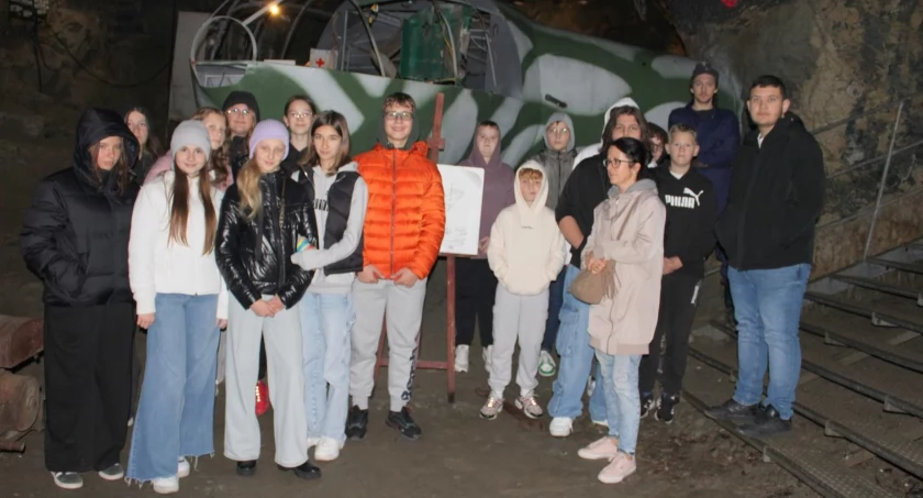 Zwiedzili podziemną Trasę Turystyczną 