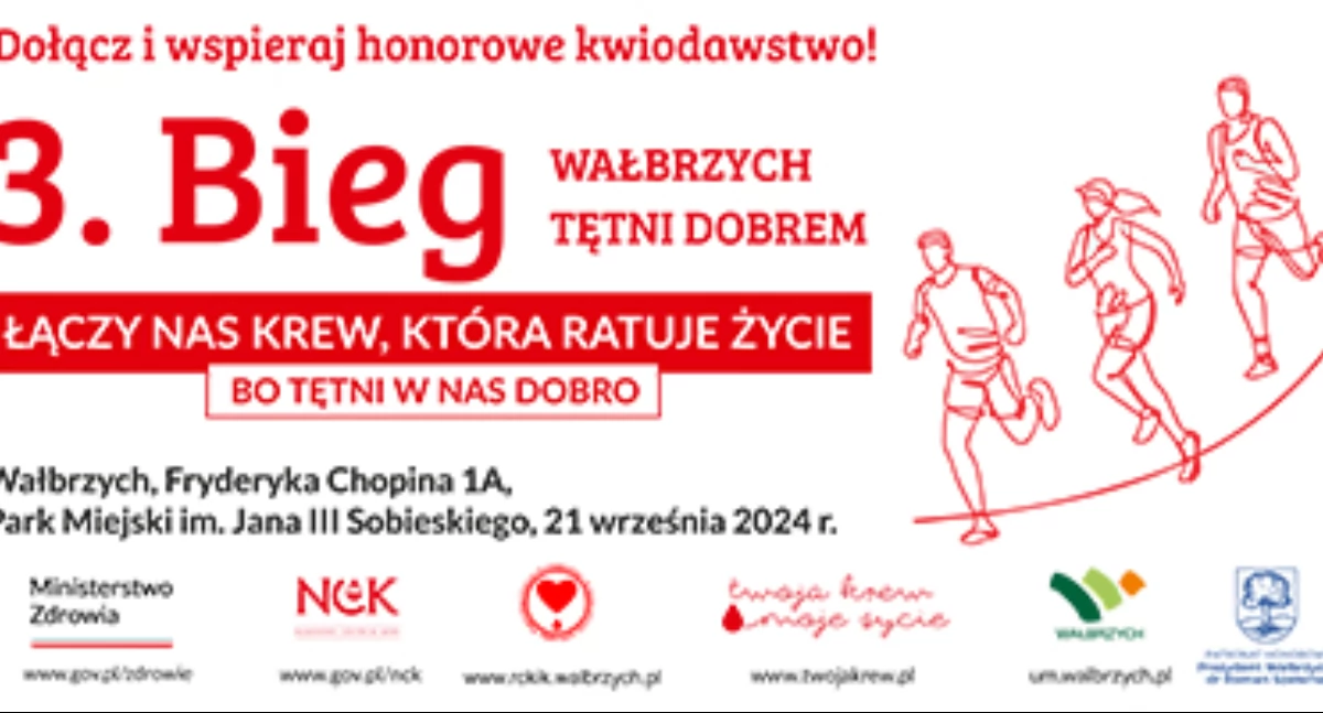 3. Bieg Wałbrzych Tętni Dobrem