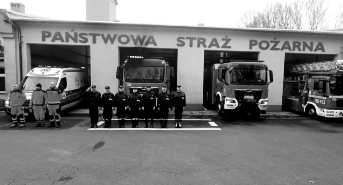 Oddali hołd ratownikowi