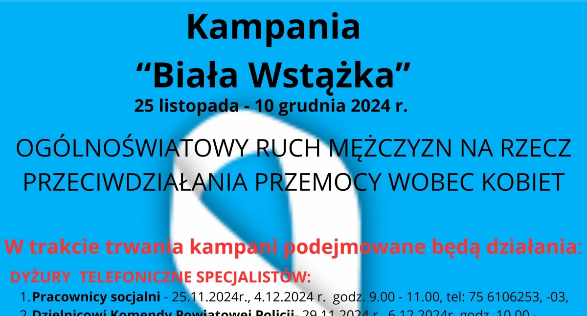 Biała wstążka