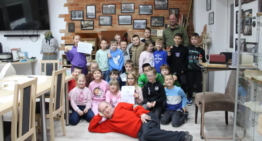 Poznali jedną z atrakcji Gminy Lubawka - Ekomuzeum dawnej szkoły.