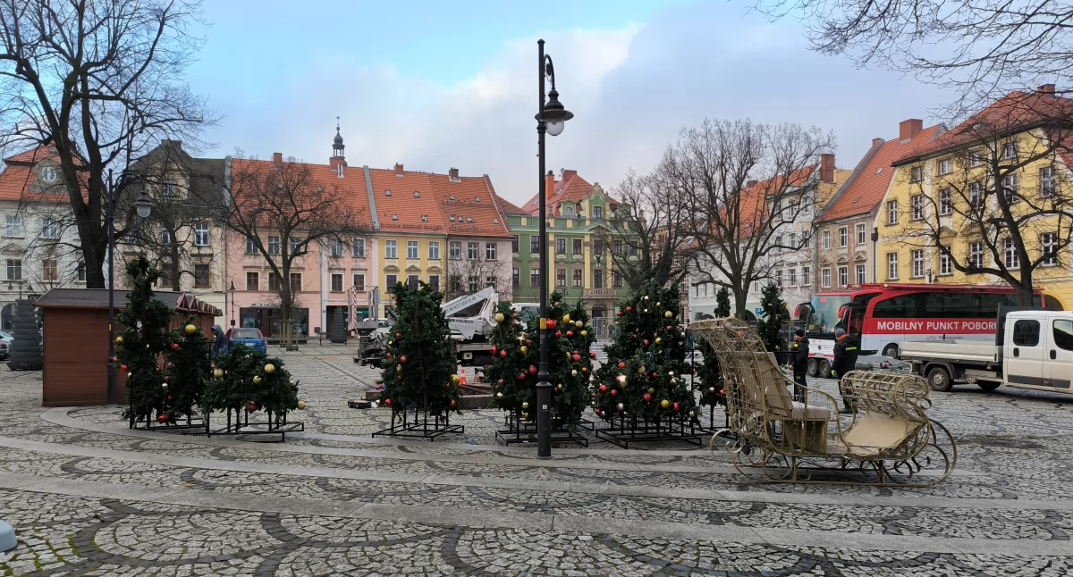 Święta na kamiennogórskim rynku
