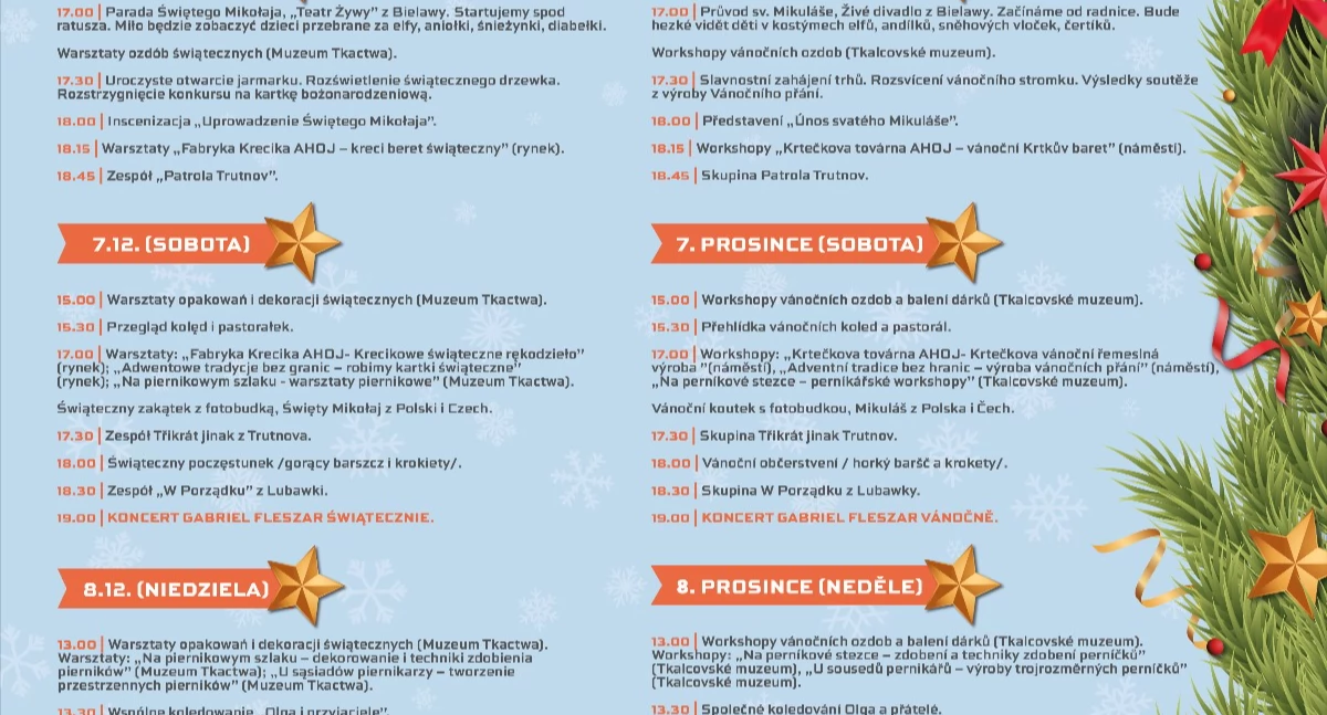 Bożonarodzeniowy jarmark w Kamiennej Górze
