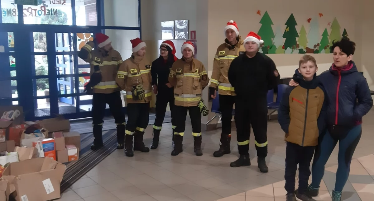 Strażacy ochotnicy z Krzeszowa pomogli Domowi Dziecka Catharina-1