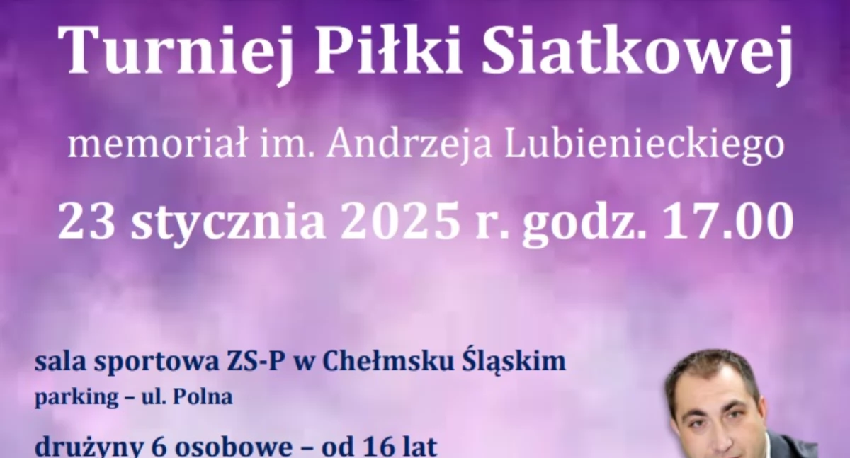 Memoriał im. Andrzeja Lubienieckiego - turniej piłki siatkowej