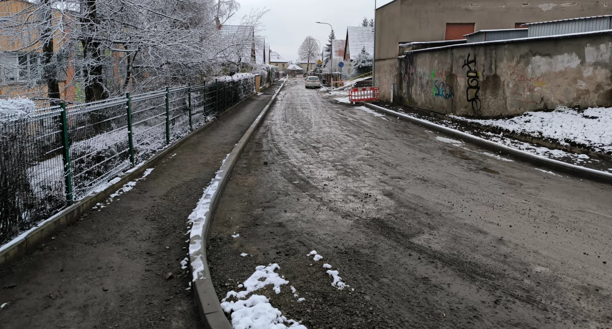 Zamknięta ul. Cicha w Kamiennej Górze