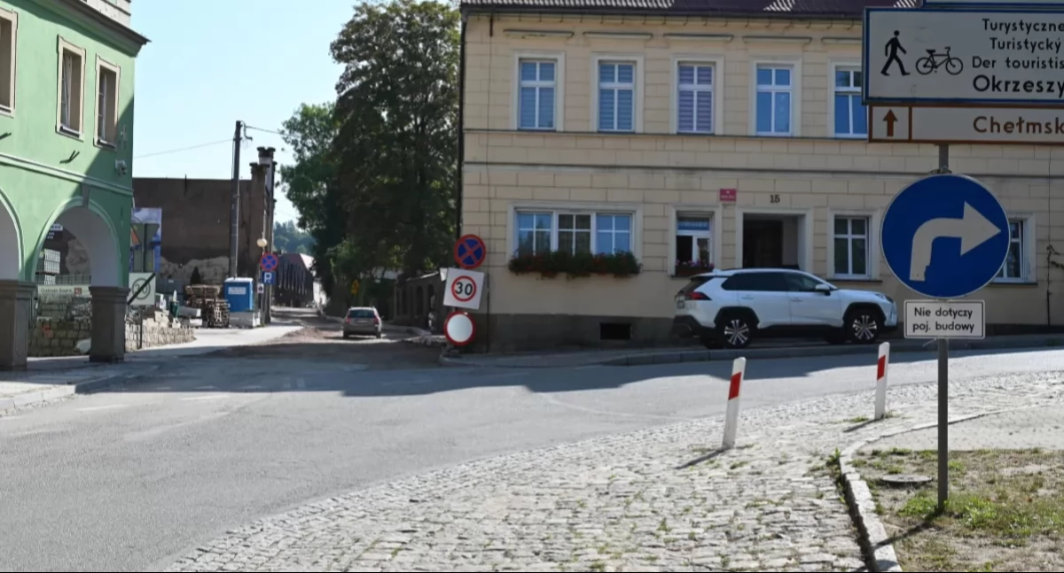 Utrudnienia w Chełmsku Śląskim